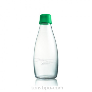 Gourde verre 500 ml GREEN