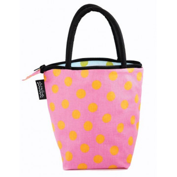 SAC A GOUTER Pois roses de MIMI THE SARDINE