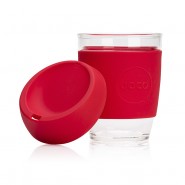 Joco Cup tasse à emporter en verre - Rouge