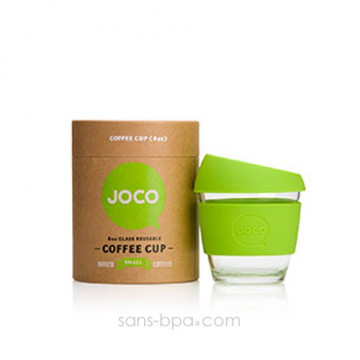 Petit Joco Cup tasse verre 230ml - Citron