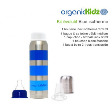 Kit évolutif Isotherme 270ml BLUE