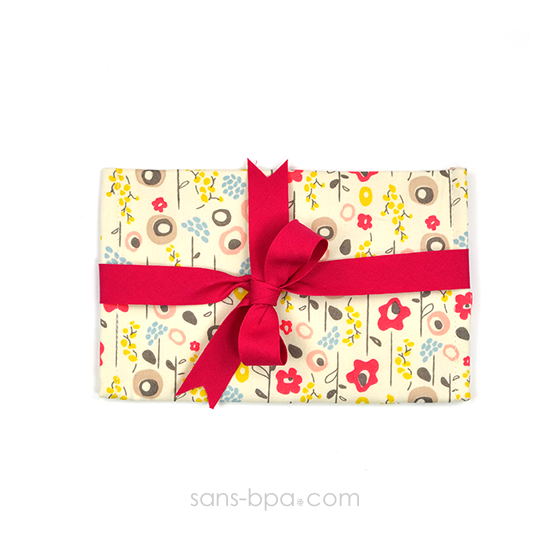 Pochette Mini Cadeau BLOOM - ruban Rouge