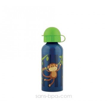 Gourde inox 400 ml - Singes