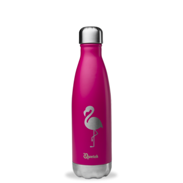 Bouteille isotherme inox - Flamant Rose - 500ml