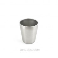 La P'tite timbale inox isolé 200ml
