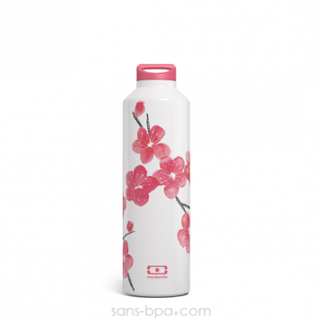Bouteille isotherme 500 ml - Inox Graphic Blossom
