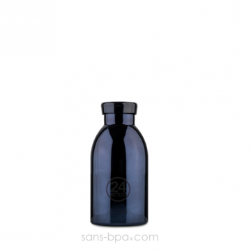 Bouteille inox isotherme 330ml - CLIMA BLACK RADIANCE