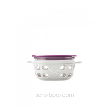 Boite repas verre gainé SMALL - White huckleberry