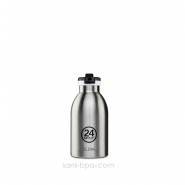 Gourde sport isotherme 330ml CLIMA - Inox