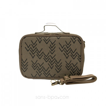 LunchBox XL isotherme OLIVE CHEVRON