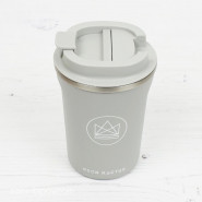 Tasse inox isolée 380 ml GREY