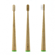 Brosse à dents bambou - CONICOLOR - Green