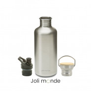 Gourde 100 inox 1200 ml & ses 2 bouchons - La GLOUP - JOLI MONDE