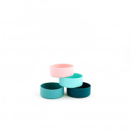 Base anti-choc pour gourde en silicone
