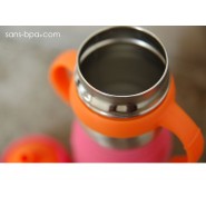 SAFE SIPPY 2 - Gourde anti-fuite - ROUGE - KID BASIX