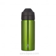 Gourde inox isotherme anti-fuite Cocoon 500 ml - Green - Ecococoon