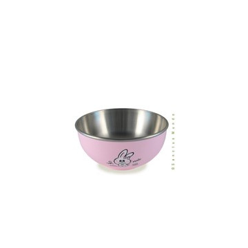 BOL ROSE LAPIN INOX de SANCTUS MUNDO