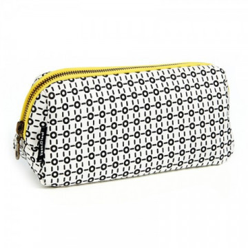 Trousse coton bio - BLACK & WHITE - Keep Leaf