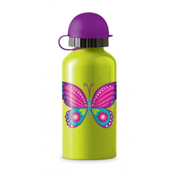 Gourde inox 400ml PAPILLON