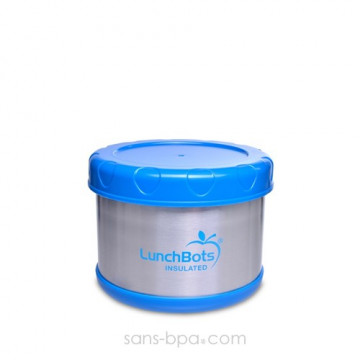 Boite repas isotherme 500 ml BLEU